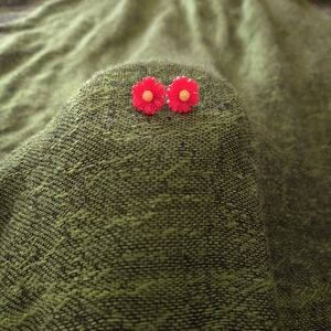 Flower earrings